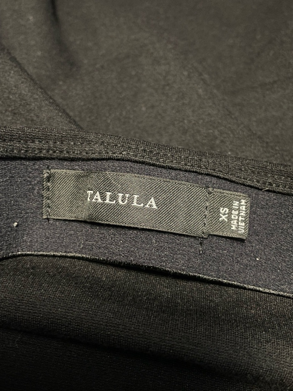 Aritzia Talula Black Stretch Mini Skirt Bodycon Women’s XS - Picture 3 of 8